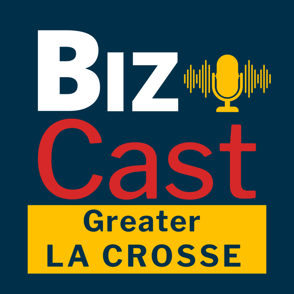 BizCast Greater La Crosse Podcast Logo WIZM