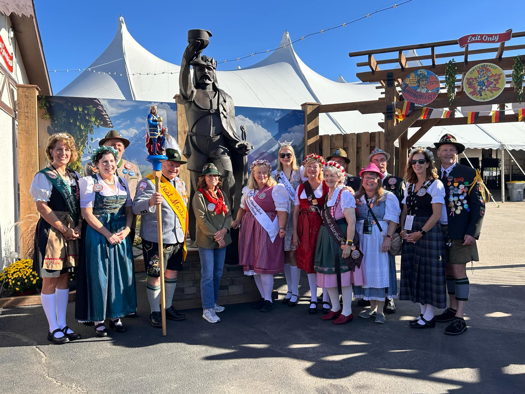 King Gambrinus Reigns Supreme at Oktoberfest 2024! Around River City